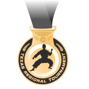 Medal image 2024 Design › Tarrant Elite Taekwondo